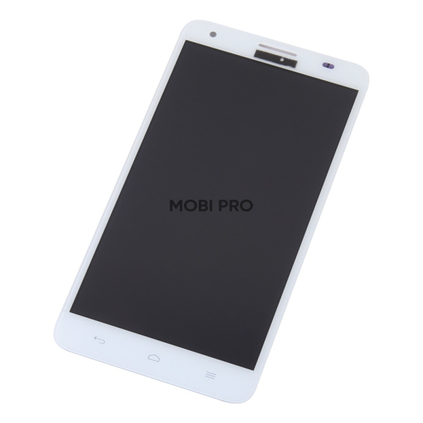 Дисплей для Huawei Honor 3X (G750) в сборе с тачскрином Белый - Оптима