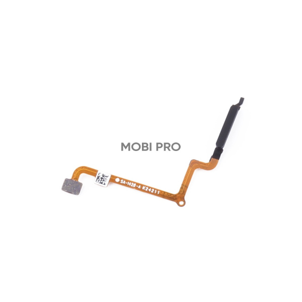 Шлейф для Xiaomi Redmi 14C/Poco C75 (2411DRN47C/2410FPCC5G) сканер отпечатка пальцев Черный