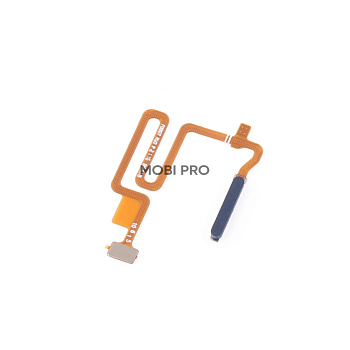 Шлейф для OPPO A16 (CPH2269) сканер отпечатка пальцев Черный