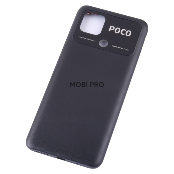 Задняя крышка для Xiaomi Poco C40 (220333QPG) Черный