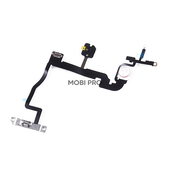 Шлейф для iPhone 11 Pro Max (A2218) на кнопку включения/микрофон/вспышку