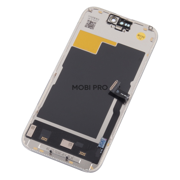 Дисплей для iPhone 15 Pro в сборе с тачскрином Черный - JCID (Soft OLED, Full HD, 120 Гц) (с верификацией = с привязкой без ошибки)