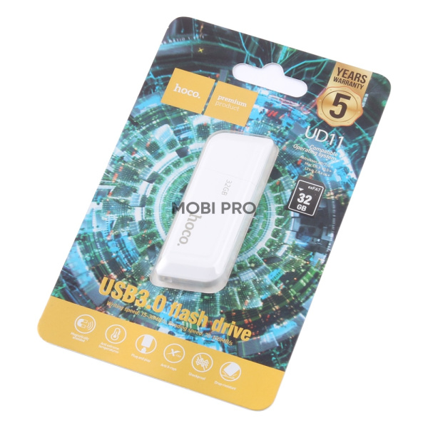 USB-флеш (USB 3.0) 32GB Hoco UD11 Wisdom Белый