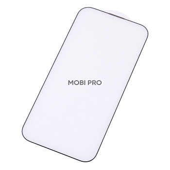 Защитное стекло с сеткой динамика для iPhone 14 Pro Черный