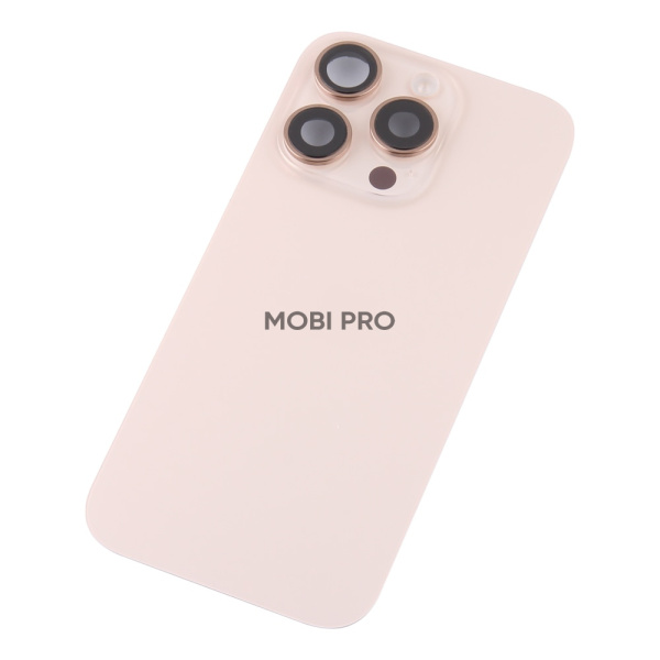 Задняя крышка для iPhone 16 Pro в сборе с разбора Бежевый - OR
