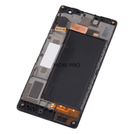 Дисплей для Nokia 730 Dual/735 (RM-1040) модуль с рамкой Черный - OR