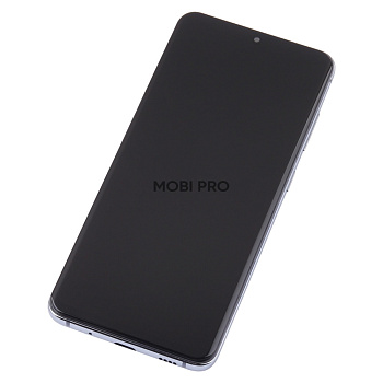 Дисплей для Samsung Galaxy S20 (G980F) модуль с рамкой Серый - (In-Cell)