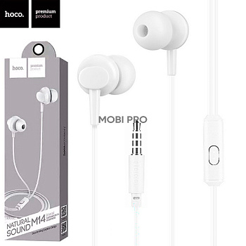 Гарнитура Hoco M14 (вакуумные) Белый