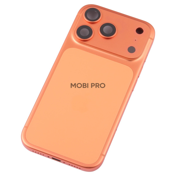 Корпус для iPhone 17 Pro в сборе с задней крышкой Sim Оранжевый Снятый - OR