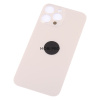 Задняя крышка для iPhone 13 Pro Max (A2645) Золото (стекло, монолит, широкий вырез под камеру, логотип) - Премиум