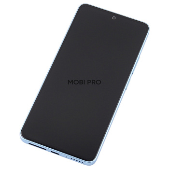 Дисплей для Xiaomi Redmi Note 13 4G (23129RAA4G/23124RA7EO/23129RA5FL) модуль с рамкой Синий - OR (SP)