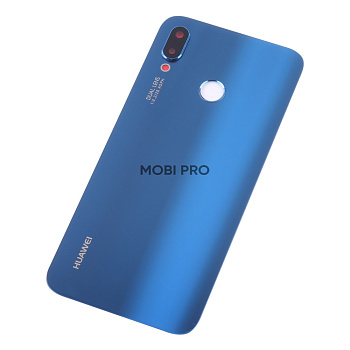 Задняя крышка для Huawei P20 Lite (ANE-LX1) Синий - Премиум