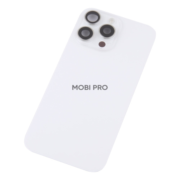 Задняя крышка для iPhone 16 Pro Max в сборе с разбора Белый - OR