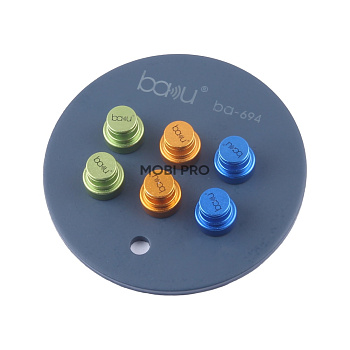 Держатель BAKU BA-694 для фиксации плат (9,5 см, магнитные зажимы, подходит для микроскопа)