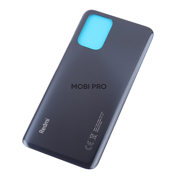 Задняя крышка для Xiaomi Redmi Note 10 (M2102K7AG) Черный