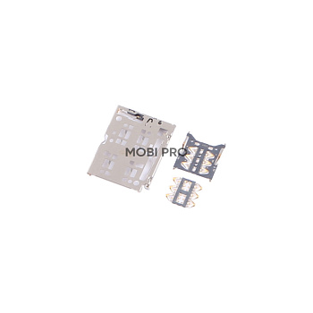 Коннектор SIM+MMC для Huawei Honor 30s/P40 Lite