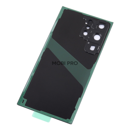 Задняя крышка для Samsung Galaxy S23 Ultra (S918B) Черный - Премиум