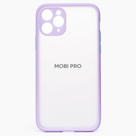 Чехол-накладка - PC041 для "Apple iPhone 11 Pro" (light violet/white)