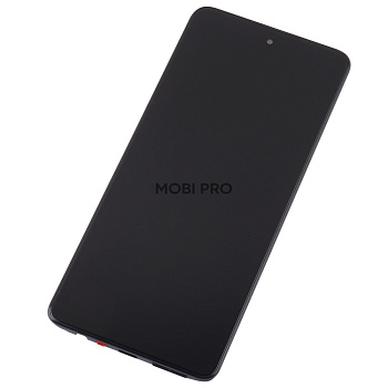 Дисплей для Infinix Note 30 4G (X6833B/X6716B) модуль с рамкой Черный - OR