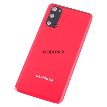 Задняя крышка для Samsung Galaxy S20 (G980F) Красный - Премиум