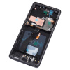 Дисплей для Samsung Galaxy S21 Ultra (G998B) модуль с рамкой Черный - (OLED) (Full Size)