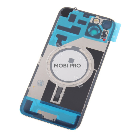 Задняя крышка для iPhone 14 Plus с увелич.вырезом под камеру Желтый - OR