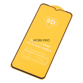 Защитное стекло "Полное покрытие" для Samsung Galaxy A03s (A037F) Черный (157 мм)