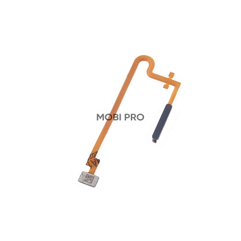 Шлейф для Realme C30s/C33 (RMX3690/RMX3624) сканер отпечатка пальцев Черный