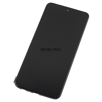 Дисплей для Xiaomi Redmi Note 10/10S/Poco M5s (M2101K7AG/M2101K7BNY/M2102K7AG/2207117BPG) модуль с рамкой Черный - (In-Cell)