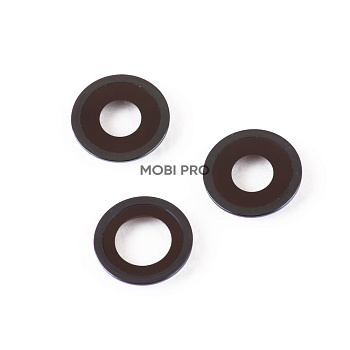 Стекло камеры для iPhone 12 Pro (комплект 3 шт.) Синий