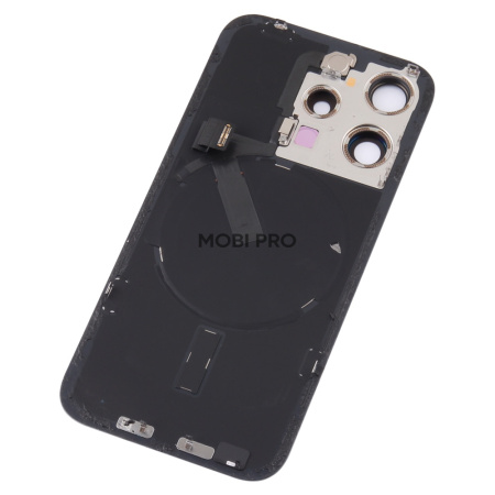 Задняя крышка для iPhone 15 Pro в сборе с разбора Серый - OR