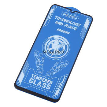 Защитное стекло "Полное покрытие" для Samsung Galaxy A05/A05s/A06 4G/A07 4G (A055F/A057F/A065F/A075F) Черный