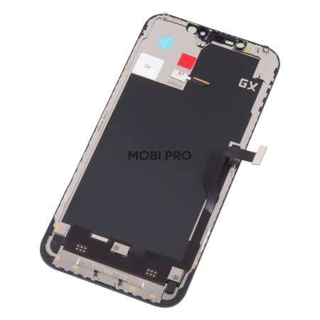 Дисплей для iPhone 12 Pro Max (A2411) в сборе с тачскрином Черный GX (площадка под IC)