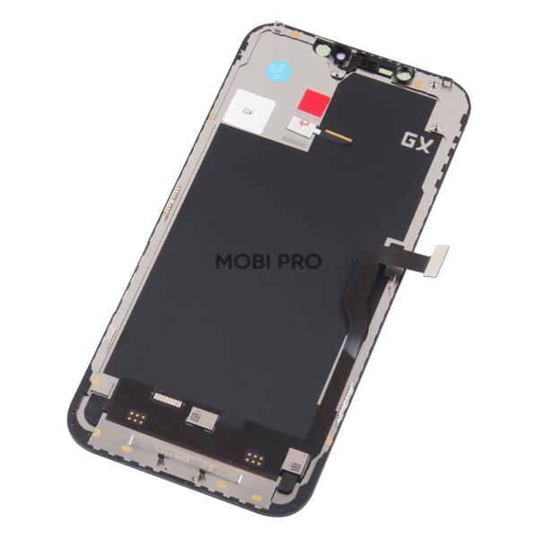 Дисплей для iPhone 12 Pro Max (A2411) в сборе с тачскрином Черный GX (площадка под IC)
