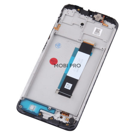 Дисплей для Xiaomi Poco M3/Redmi 9T (M2010J19CG/M2010J19SY) модуль с рамкой Черный - OR
