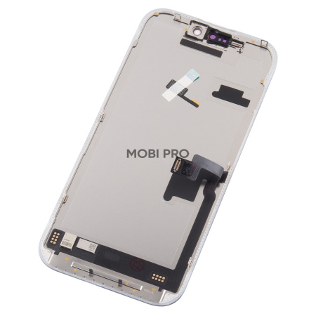 Дисплей для iPhone 16 Pro в сборе с тачскрином Черный RJ (Soft OLED, Full HD, 120 Гц) (площадка под IC)