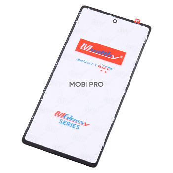 Стекло для переклейки MUSTTBY Google Pixel 6a в сборе с OCA Черный