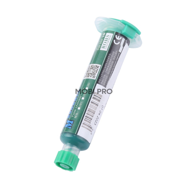 Паяльная маска Mechanic UVH900-LY (10 мл, UV, зеленый)