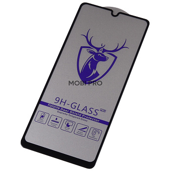 Защитное стекло "Премиум" для Samsung Galaxy A31 (A315F) Черный