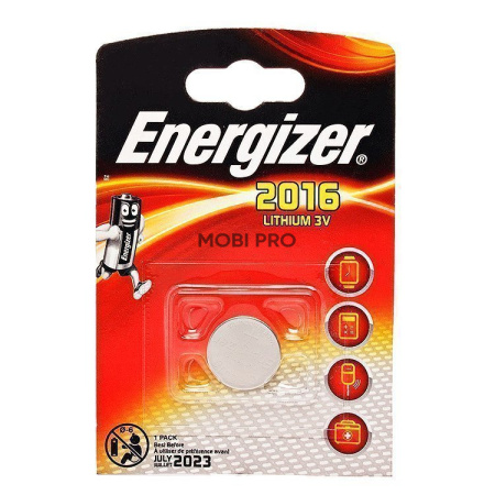 Элемент литиевый Energizer CR2016 (1-BL)