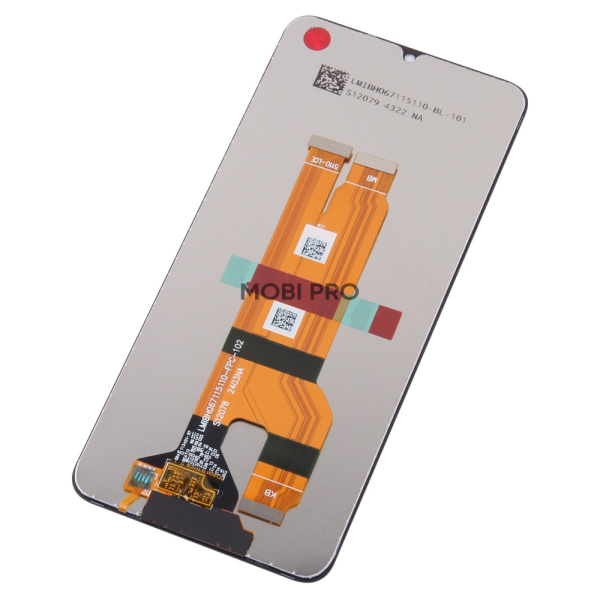 Дисплей для Realme Note 60/60x (RMX3933/RMX3938) в сборе с тачскрином Черный - OR