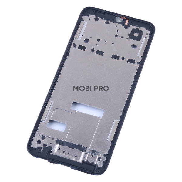 Рамка дисплея для Realme C30/Narzo 50i Prime (RMX3581/RMX3506) Черный (возможен дефект ЛКП)