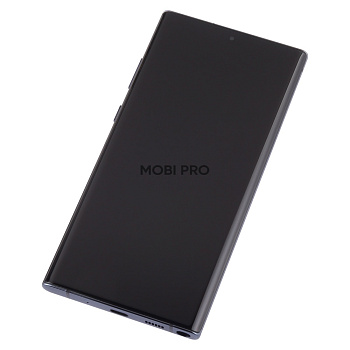 Дисплей для Samsung Galaxy Note 10+ (N975F) модуль с рамкой Черный - (OLED) (Full Size)