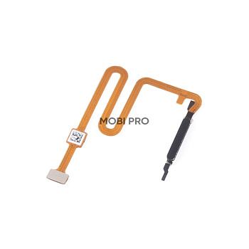 Шлейф для Samsung Galaxy A05s (A057F) сканер отпечатка пальцев Черный