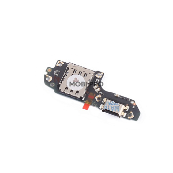 Шлейф для Huawei Nova Y72/Y72S/Y63 (MGA-LX3/GFY-LX1) плата системный разъем/разъем SIM/микрофон - Премиум