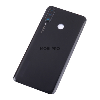 Задняя крышка для Huawei Honor 20 Lite/20S/P30 Lite (MAR-LX1H/MAR-LX1M) (48MP) Черный - Премиум