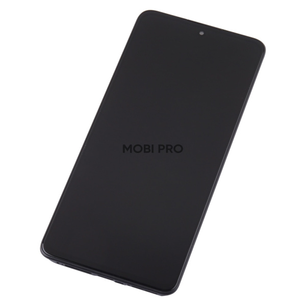 Дисплей для Xiaomi Redmi Note 11 Pro 4G/5G/Poco X4 Pro 5G (2201116TG/2201116SG/2201116PG) модуль с рамкой Черный - (OLED)