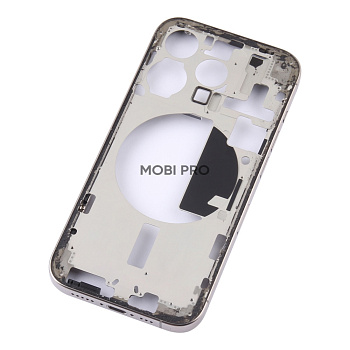 Корпус для iPhone 15 Pro средняя часть Серый - OR