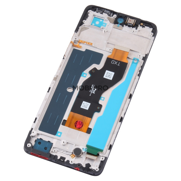 Дисплей для Infinix Hot 50 4G (X6882) модуль с рамкой Черный - OR