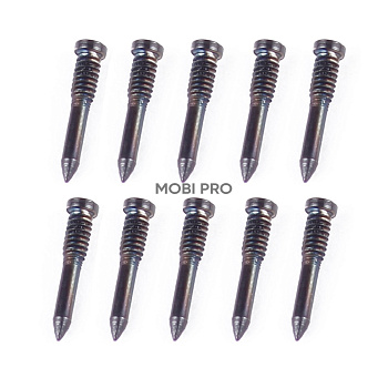 Винты для iPhone Xr внешний (10 шт.) Черный